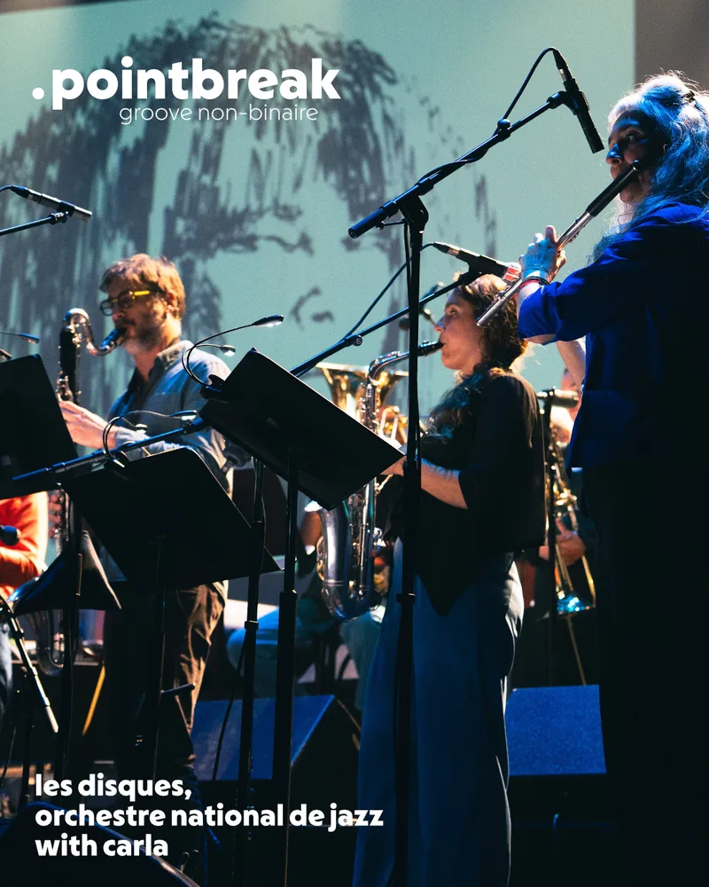 Orchestre National de Jazz pe scenă